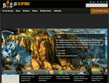 Tablet Screenshot of co-optimus.com
